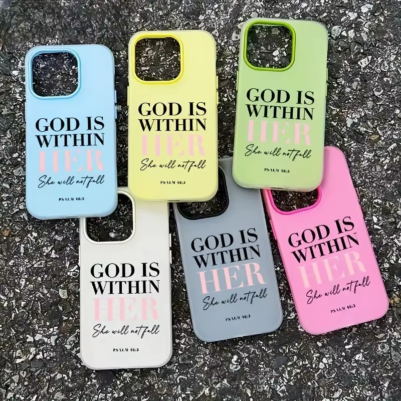 "God Is Within Her" Phone Case
